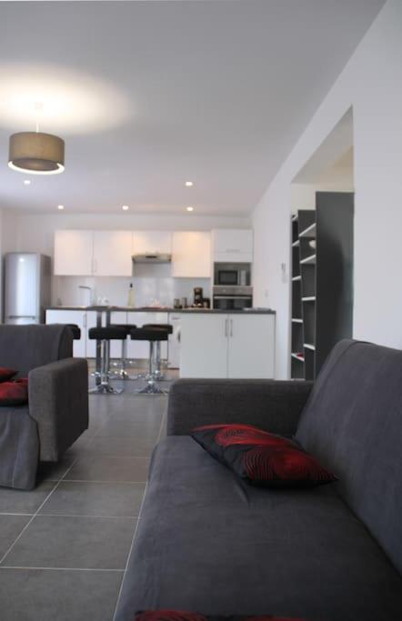 Appart Dans Maison 2 Km De La Plage 卢贝新城 外观 照片
